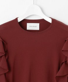 自由区 【カトリエムブーケ】Ruche フリルディテールニット