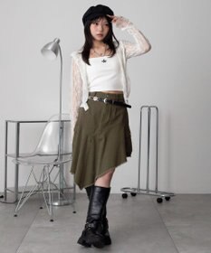 WEGO グラフィックカップインショートキャミ