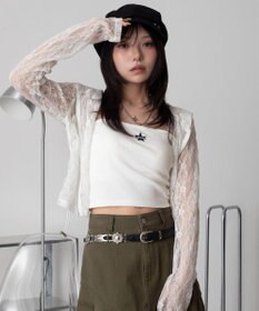 WEGO グラフィックカップインショートキャミ