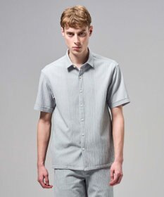 JOSEPH HOMME 【新型】トリコサッカーストレッチ　 レギュラーカラー半袖シャツ