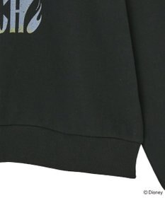 Green Parks VILLAINS/レースドッキングプリントスウェット