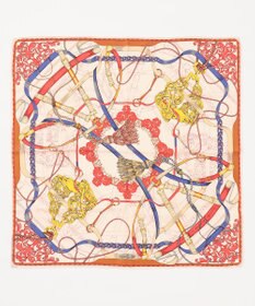 23区 manipuri タッセルストラップ柄 スカーフ