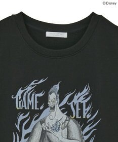 Green Parks VILLAINS/レースドッキングプリントスウェット