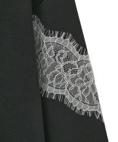 Green Parks VILLAINS/レースドッキングプリントスウェット