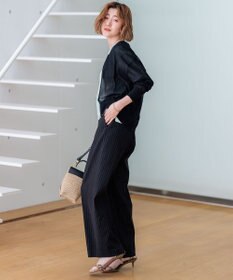 23区 【一部店舗限定/洗える】ライトシアーニット ジップカーディガン