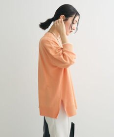 Green Parks アンチピリングライン入りニットプルオーバー