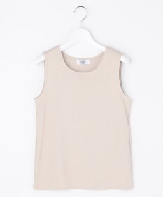 J.PRESS LADIES S 針抜きフライス ノースリーブ カットソー