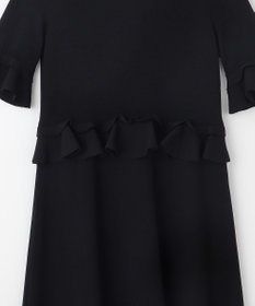 自由区 【カトリエムブーケ】Ruche フリルディテールニットドレス