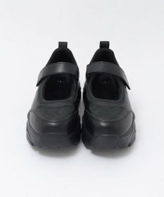 WEGO 厚底ベロクロストラップシューズ