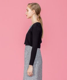 TOCCA 【洗える！】SILK RIB BOLERO ボレロ