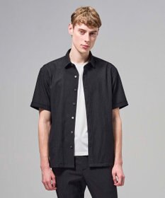 JOSEPH HOMME 【新型】トリコサッカーストレッチ　 レギュラーカラー半袖シャツ