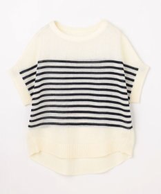 ANY ラミータッチオーバーニット