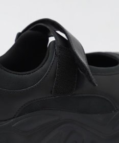 WEGO 厚底ベロクロストラップシューズ