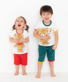 MIKI HOUSE HOT BISCUITS 【80-120cm】 キャビット ルームウェア 上下セット