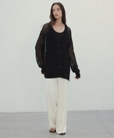 BEIGE， 【洗える】BERNARD / リネンストレートフルレングスパンツ