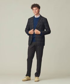 J.PRESS MEN トリートメントウール キャバルリーツイル スラックス