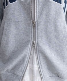 WEGO グラフィックBIGZIPパーカー