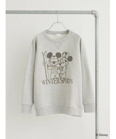 Green Parks Ｄｉｓｎｅｙ／裏起毛フロッキープリントスウェット