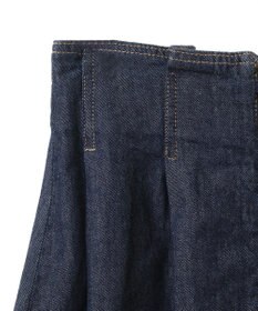 earth music&ecology フロントＺＩＰデニムスカート