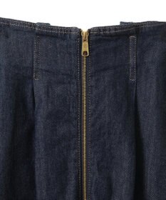 earth music&ecology フロントＺＩＰデニムスカート