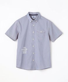 J.PRESS KIDS 【140-170cm】ロゴプリント チェックシャツ