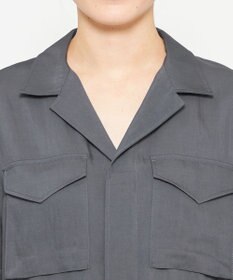 uncrave ドレープツイル ミリタリー ジャケット