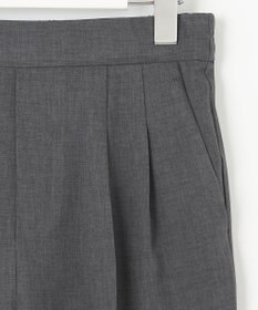 Feroux 【洗える】美シルエットカラーテーパード パンツ