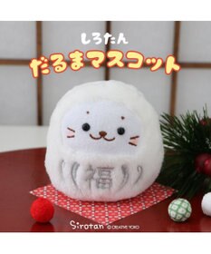 Mother garden しろたん だるま マスコット 《福白だるま》 8cm 単品