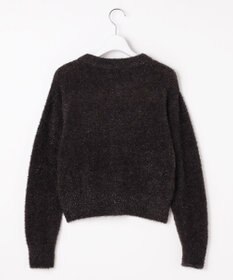 Feroux キラキラシャギー ニット カーディガン