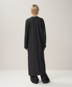 ATON MERINO COLLEGE JERSEY | クルーネックドレス