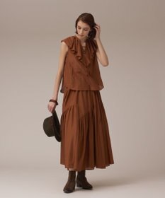 GRACE CONTINENTAL コットンシルクカフタントップ