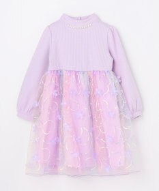 ANY KIDS フラワーチュール ドッキングワンピース