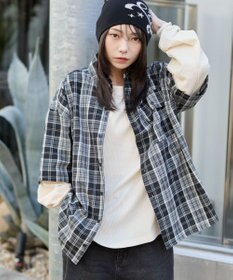 WEGO 【ユニセックス着用ITEM】アンサンブルチェックシャツ（LS）