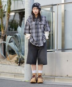 WEGO 【ユニセックス着用ITEM】アンサンブルチェックシャツ（LS）