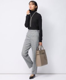 23区 L 【洗える】レイヤードタートル カットソー