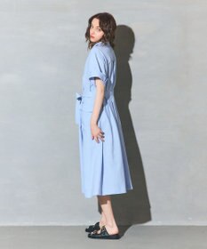 GRACE CONTINENTAL リネンタッチミリタリードレス