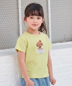 ANY KIDS 水彩風 アニマルプリント Ｔシャツ