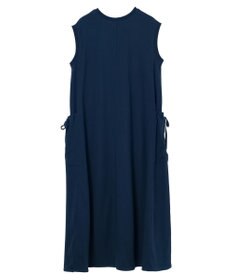 earth music&ecology ギャザーポケットノースリーブワンピース