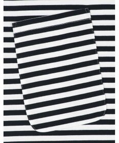 une nana cool MADE WITH LIBERTY FABRIC 綿100％ボーダー 半袖パジャマ