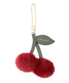 TOCCA SOGNO FUR CHARM TOTE トートバッグ【WEB＆一部店舗限定・A4サイズ対応】