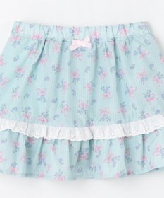 ANY KIDS フラワー×リボン スカパン