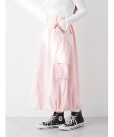 earth music&ecology バルーンカーゴスカート