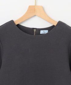 組曲 【WEB限定】パフスリーブ スウェットライクトップス