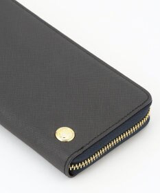 J.PRESS MEN 【MORPHO×J.PRESS】エンブレムボタン 長財布(ラウンドファスナー)