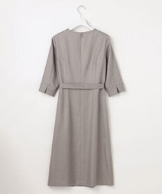 J.PRESS LADIES L OXIJEWEL ストレッチ ワンピース