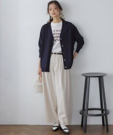 組曲 【加藤ローサさん着用】プリントロング Tシャツ