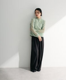 Green Parks ・Ｐｅｔｉｔ　Ｆｌｅｕｒ　イロイロレースブラウス