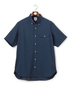 J.PRESS MEN 【KING SIZE】【遮熱 / 高通気性】ハケメパッチフラップ 半袖シャツ / B.D.