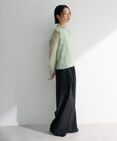 Green Parks ・Ｐｅｔｉｔ　Ｆｌｅｕｒ　イロイロレースブラウス