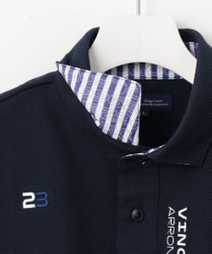 23区GOLF 【MEN】【UVケア 】ベーシック 長袖ポロシャツ